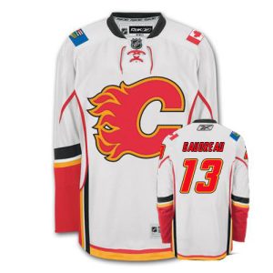 Herren Calgary Flames Eishockey Trikot Johnny Gaudreau #13 Reebok Auswärts